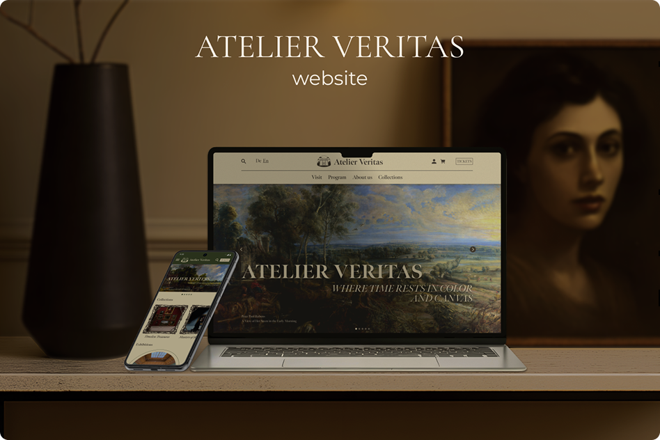 Atelier Veritas Website preview