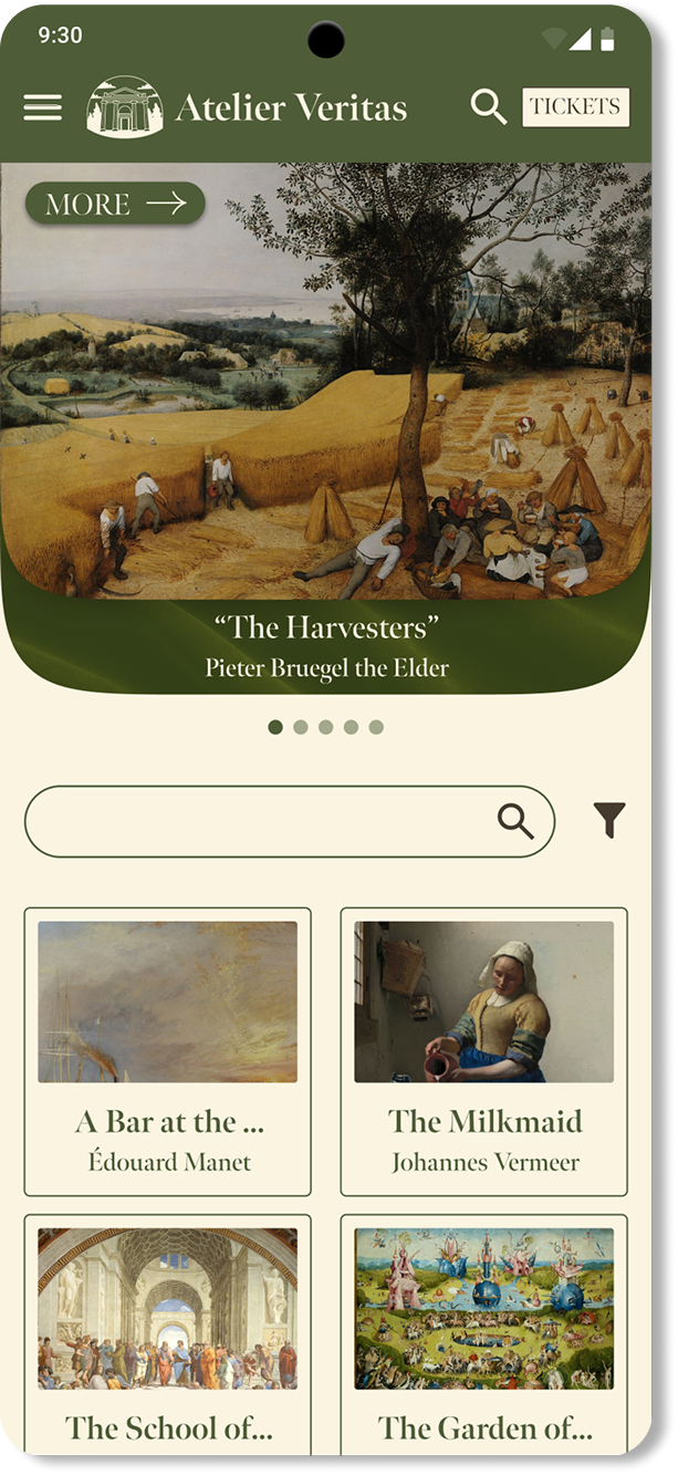 Collection page final design on mobile