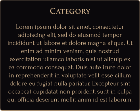 Modal text sample