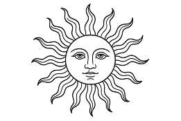 Sun illustration