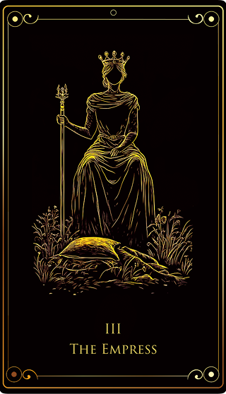 The Empress tarot card