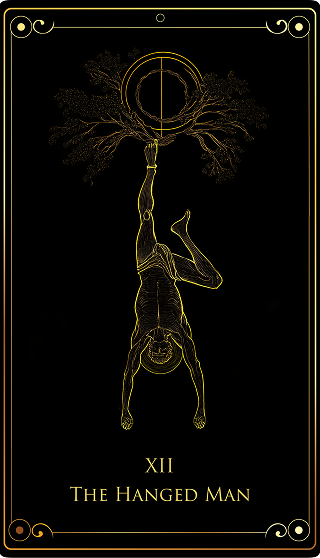 The Hanged Man tarot card