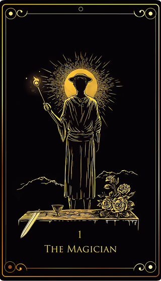 The Magician tarot card